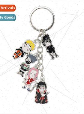 Naruto keychain class 7 skunk Naruto Sasuke Sakura Kakashi c