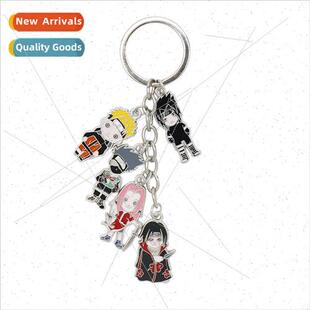 Naruto keychain class 7 skunk Naruto Sasuke Sakura Kakashi c