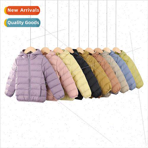Childrens cotton clothes boys light paragraph girls down cot
