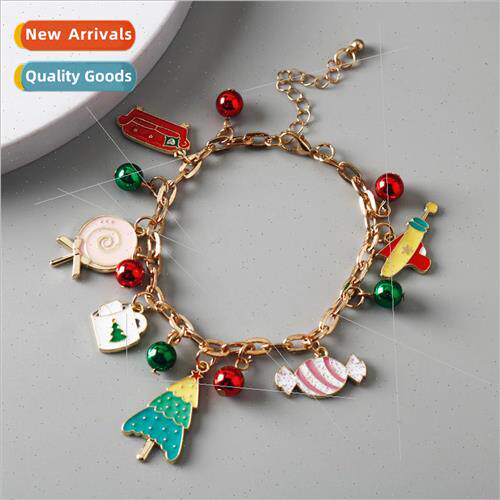 New Christmas bracelet colorful candy lollipop creative Chri