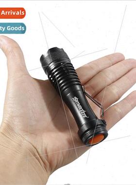 Model mini retractable strong light rechargeable LED pen cli