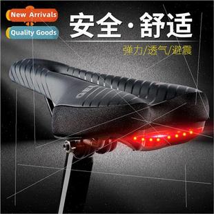 Bicycle saddle saddle with tail light mountain bike saddle t