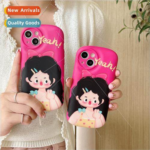 Cartoon Sling Biehl Girl 适用 iPhone 12/11 Phone Case 13ProM