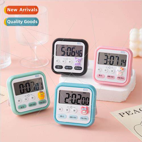 New cute doll electronic timer kitchen reminder student self