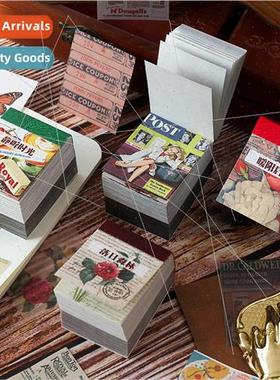 Flourishing Flossy Wrapped Head Material Book Retro Fresh te