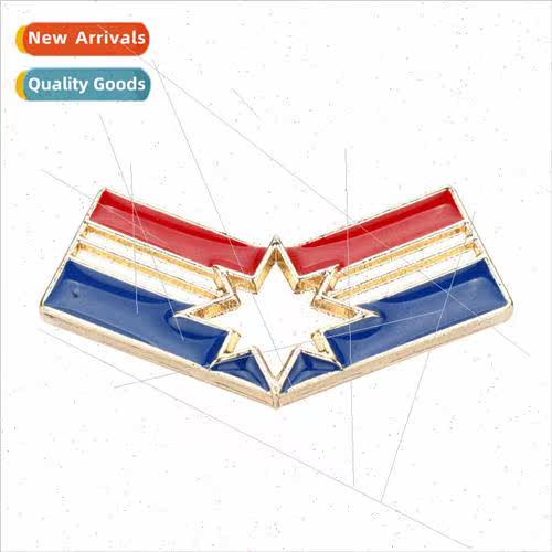 Movie Peripherals The Avengers 3 Captain Marvel Brooch Alloy