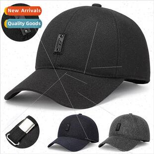 2023 winter new middle-aged and elderly mens baseball cap ha
