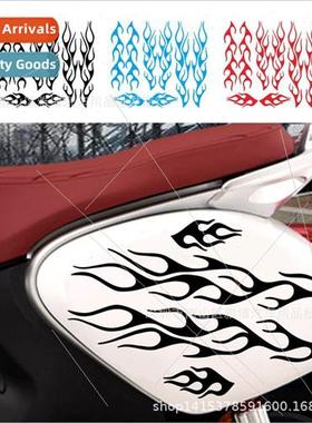 D-2106 Creative Flame Stripe Car Sticker Modified Motorcycle