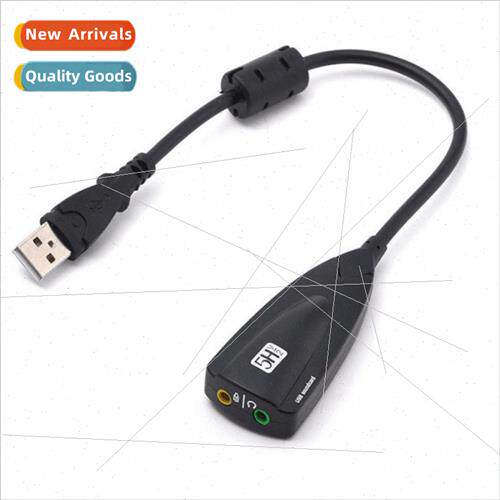 6434#7.1 USB Sound Card USB External Sound Card 5H2V Mixing