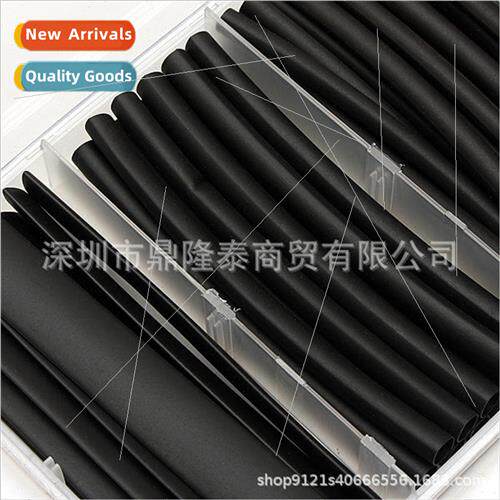 160 Pieces/Lot Black Heat Shrink Tubing Black Tubing Automot