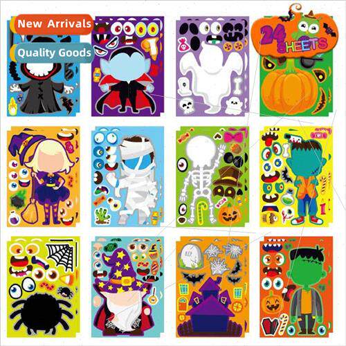 Halloween toys games stickers cartoon children stickers Hall