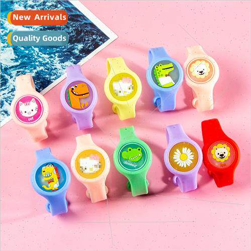 Children flash mosquito repellent bracelet buckle cute carto