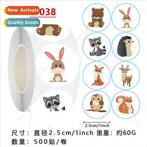 Cartoon animal stickers cute pet animal stickers gift decora
