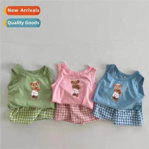 Korean  of the infant and young childrens clothing cartoon b
