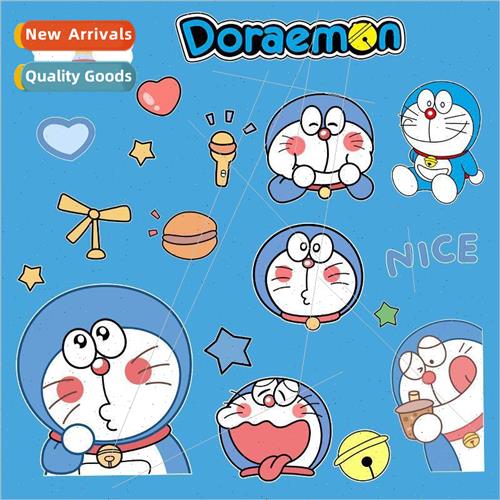Cartoon cute doraemon luggage laptop stickers tinkerbell cat