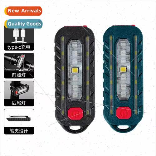 New Bicycle Outdoor Riding Front Shoulder Clip Warning ghts