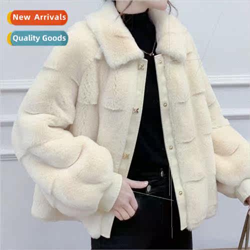 2021 fall and winter new Korean  of the Danish mink short se