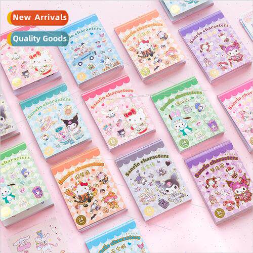 Cute girl heart Japanese ins kulome yucca dog sticker book d