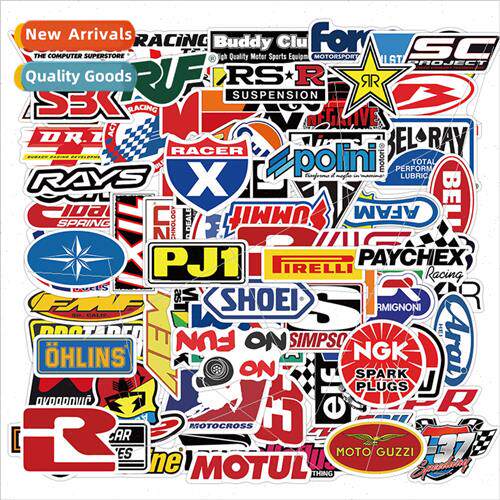 100 Racing car racing car logo graffiti stickers cell phone