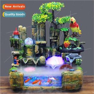 dancing bird feng with shu water aquarium running New wigwam