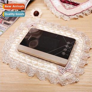 cover doorbell intercom lace embroidery decorative