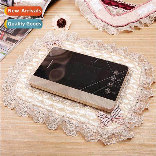 lace embroidery intercom doorbell cover cover  decorative co