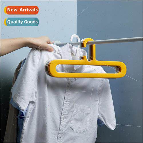 Household simple balcony windproof coat rack thickened plast