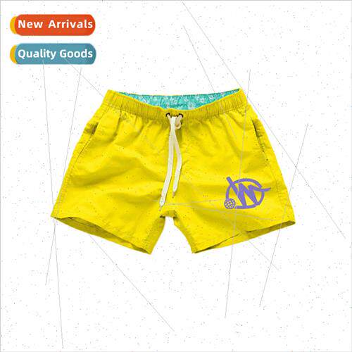 Hipster beach pants mens hip-hop print loose three-quarter c