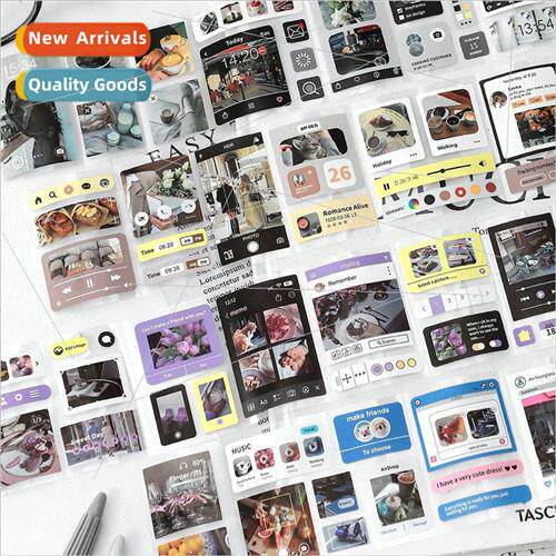 -adhesive tape Friends circle sharing series ins literary  h