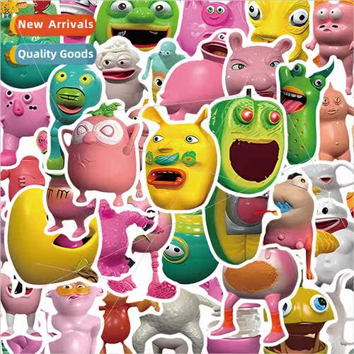 50 pcs of strange graffiti stickers personalized cartoon ani