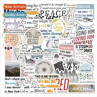 52 mold and mildew stunning music album compilation stickers