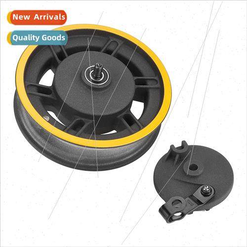 Max G30 Scooter Front Wheel Hub With Drum Brake Cover Yellow