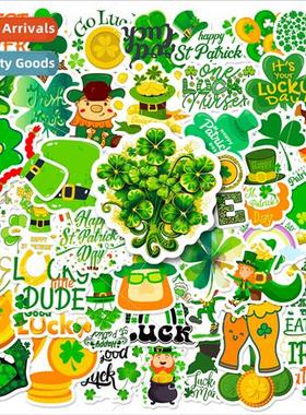 50 St. Patricks Kids Stickers ggage Mug Decoration Doodle Pe