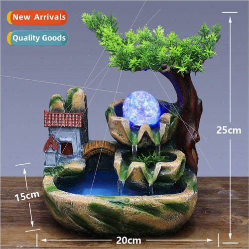 Upgrade small wigwam flowing fountain simple modern bonsai c