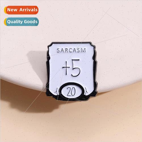 Minimalist with English brooch inside satirical realistic cl