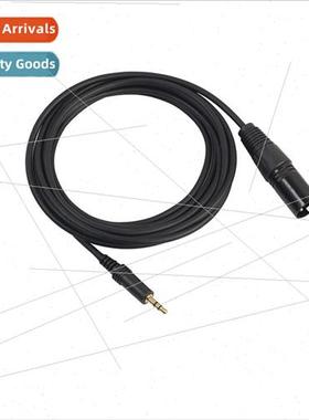 3.5mm to XLR Ca Sound Card Cell Phone Karaoke Microphone Con