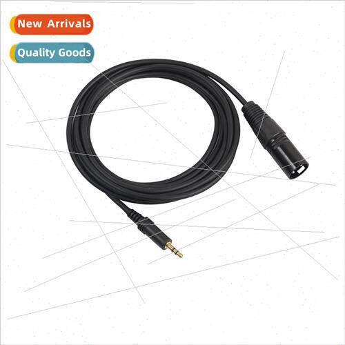 3.5mm to XLR Ca Sound Card Cell Phone Karaoke Microphone Con