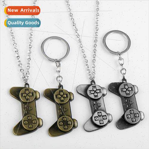 Hot  game  Mario gamepad necklace alloy keychain car bag acc