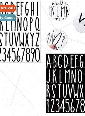 2 Inch Alphanumeric Vinyl PVC -Adhesive Mailbox Address Door