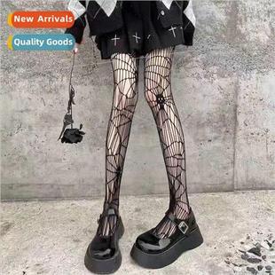 stockings net gothic fishing womens diablo Black