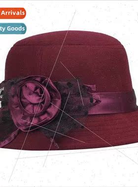 Spring and Autumn Ms. Yangqi middle-aged hat mother thin sec