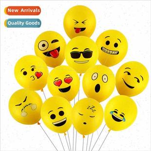 emoticon yellow balloon cartoon wechat inch