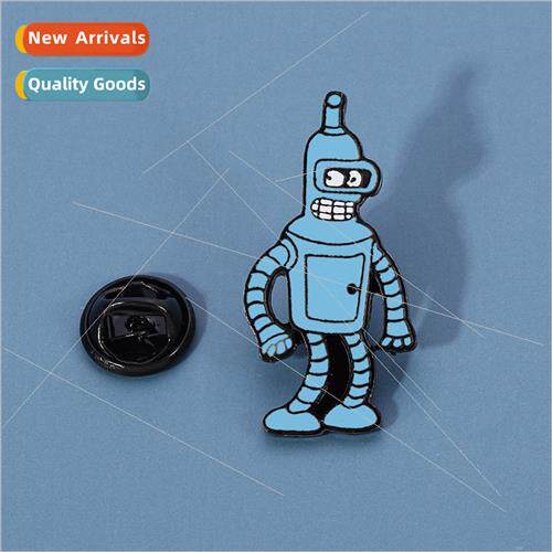 New Futurama Flying Out of the Future Robot Bender Brooch Ac
