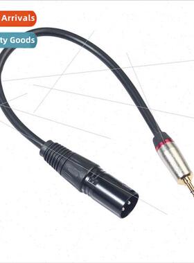 Headphone microphone electric guitar audio cable 3.5mm male
