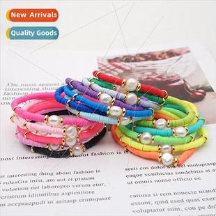 Fashion Bohemian Beach Style Natural Baroque Pearls Colorful