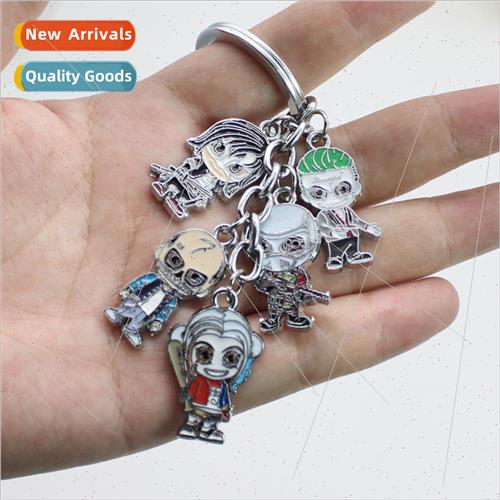 New Metal Keychain Suicide Squad Keychain Joker Woman  Penda