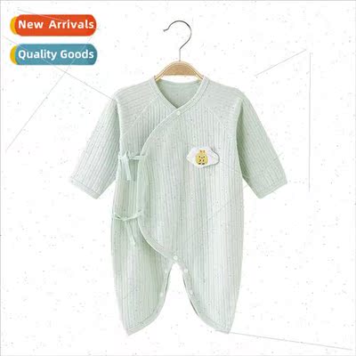 Newborn baby monk suit spring and fall cotton long-sleeved c