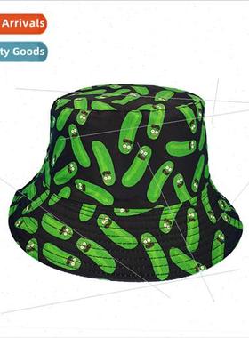Small cucumber cucumber printing fisherman hat men and women