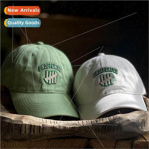 Japanese new five bar baseball cap men show face small casua