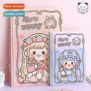 DuoDuo sauce garden secret release paper notebook cute simpl